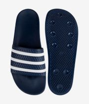 adidas Adilette Pantolettes (blue white blue)
