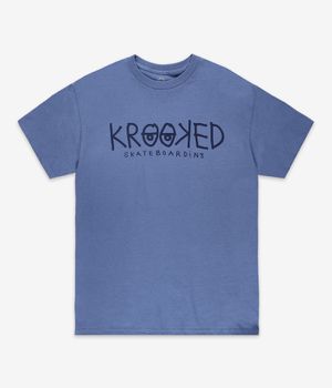 Krooked Eyes T-Shirty (indigo blue)