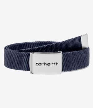 Carhartt WIP Clip Chrome Belt (air force blue)