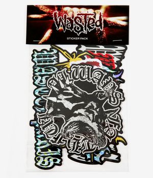 Wasted Paris Blind Pack Naklejka (multicolor)