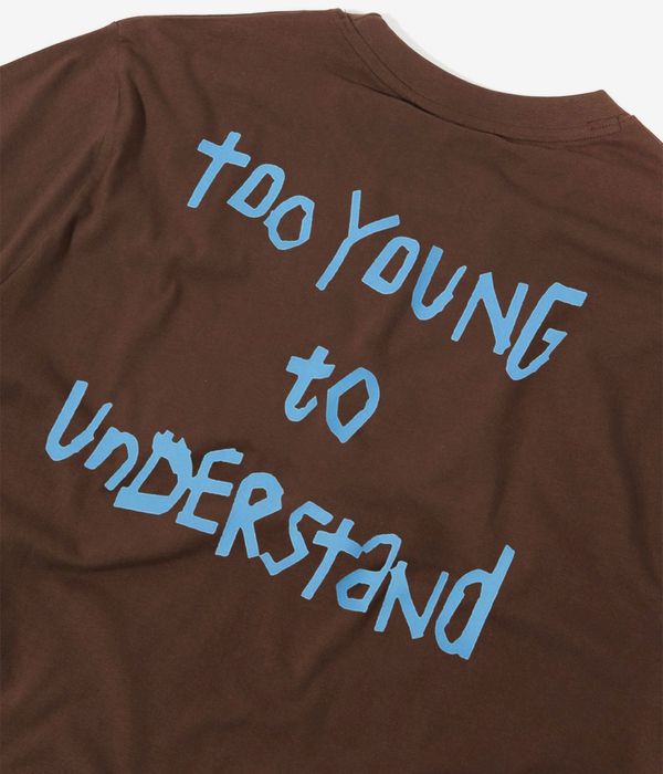 Wasted Paris Too Young Camiseta (slate brown)