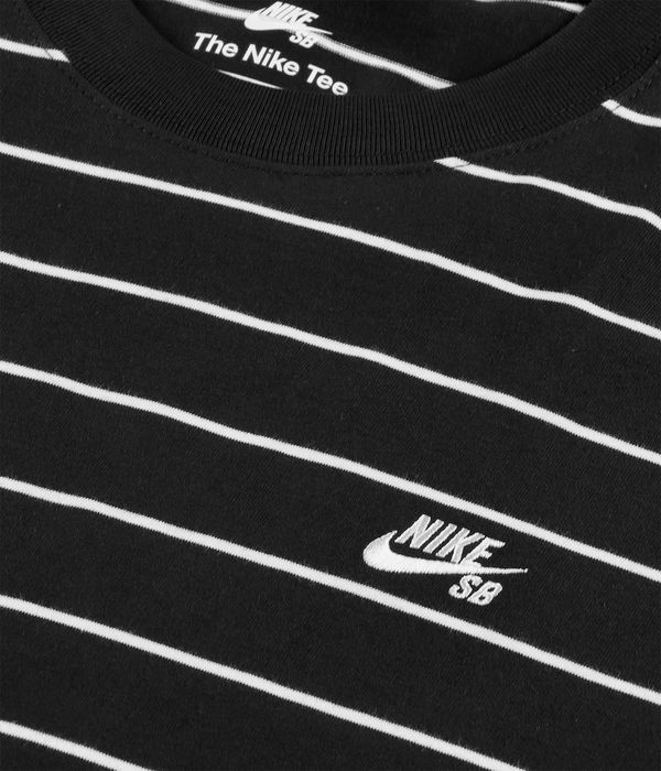 Nike SB Striped T-Shirt (black white)