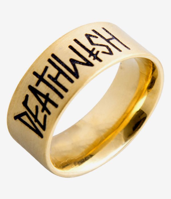 Deathwish Deathspray Pierścień (gold)