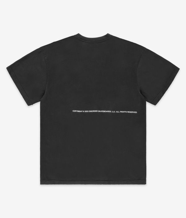 Disorder Skateboards Ripped Camiseta (vintage black)