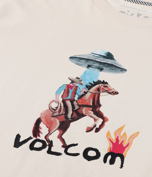 Volcom Featured Artist Mickey Mason 1 T-Shirt (dirty white)