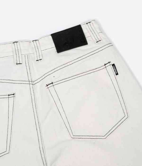Wasted Paris Casper Contrast Shorts (off white)