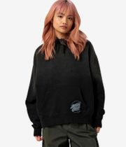 Santa Cruz Imprint Moon Dot Felpa Hoodie women (black wash)