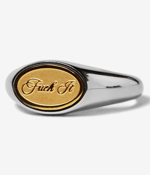 HUF Fuck It Signet Ring (silver)