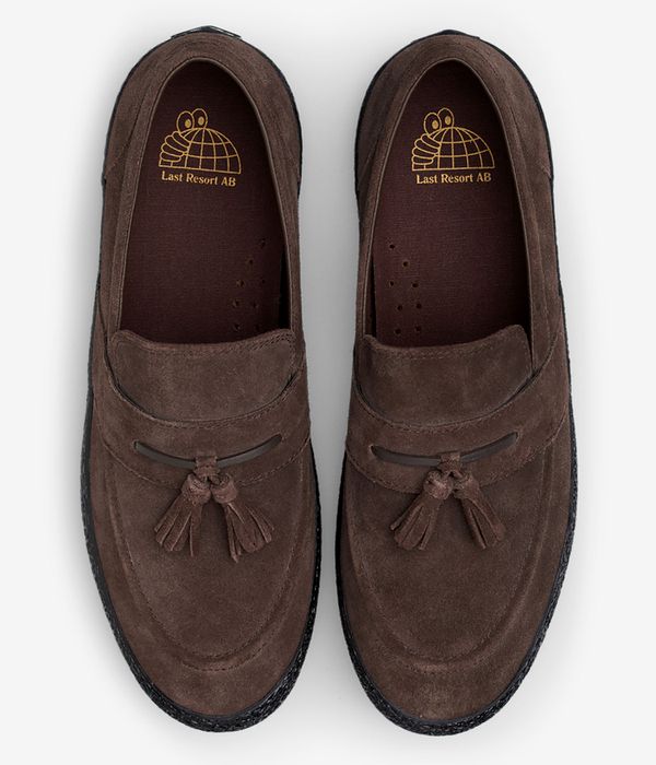 Last Resort AB VM005 Loafer Suede Scarpa (chocolate brown black)
