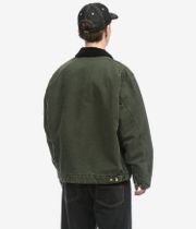 Carhartt WIP OG Detroit Organic Dearborn Chaqueta (olive black stone canvas)
