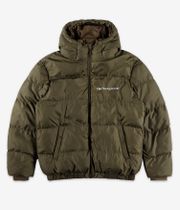 Poetic Collective Hooded Puffer Jacket (olive)