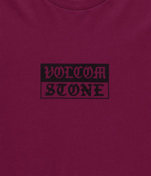 Volcom Globstok BSC T-Shirty (wine)