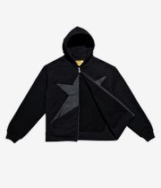 Carpet Company Puff Print Felpa Hoodie con zip (black)