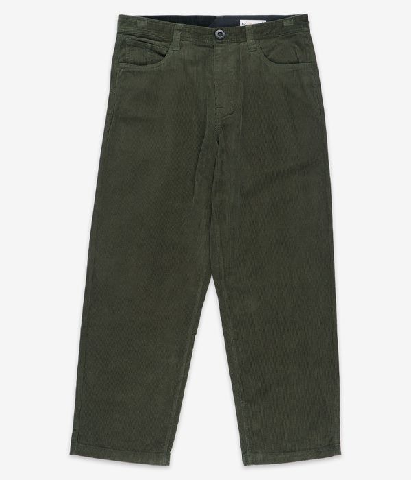 Volcom Frickin Loose Tapered Cord Pants (squadron green)