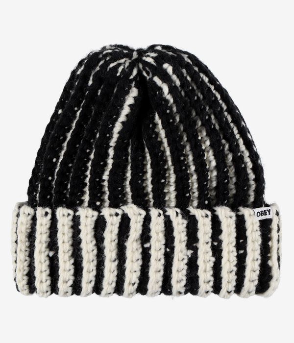 Obey Scount Chunky Mütze (black multi)