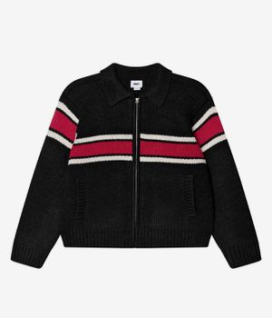 Obey Bernard Zipper-Sweatshirt (black)