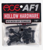 Ace AF1 Hollow Grippers 7/8" Bouten pakket (black) allen Flathead (countersunk)