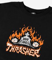 Thrasher x Neckface Who Cares Sweatshirt (black)