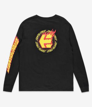 Etnies x Santa Cruz Flame Top z Długim Rękawem (black)
