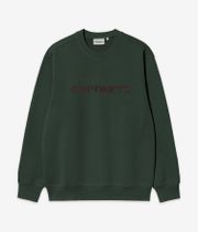 Carhartt WIP Basic Sweatshirt (dark scarab palisander)