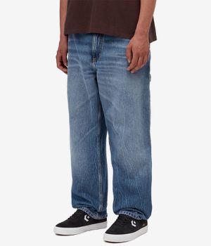 Carhartt WIP Single Knee Pant Smith Jeans (blue marble used wash)