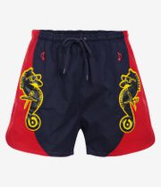 Iriedaily x Beatsteaks Shorts (navy red)