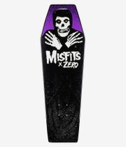 Zero x Misfits Coffin 9.5" Tabla de skate (gitd)
