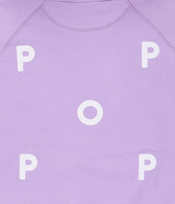 Pop Trading Company Logo Felpa Hoodie (viola)