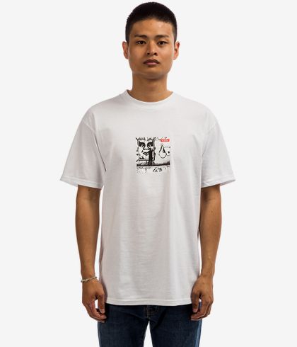 Obey The Medium Is The Message T Shirt White Buy At Skatedeluxe