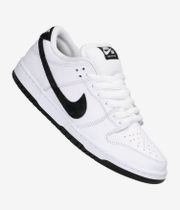 Nike SB Dunk Low Pro Shoes (white white black)