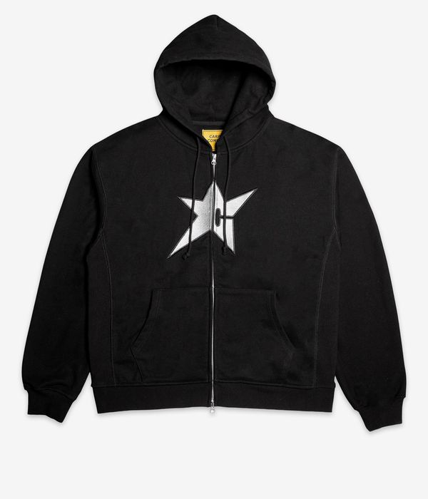 Carpet Company C-Star Zip-Sweatshirt avec capuchon (black)
