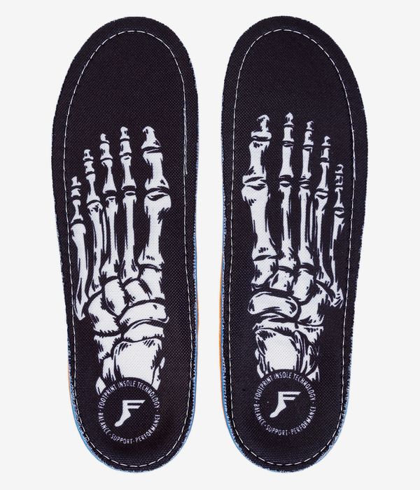 Footprint Skeleton King Foam Orthotics Insoles (black)