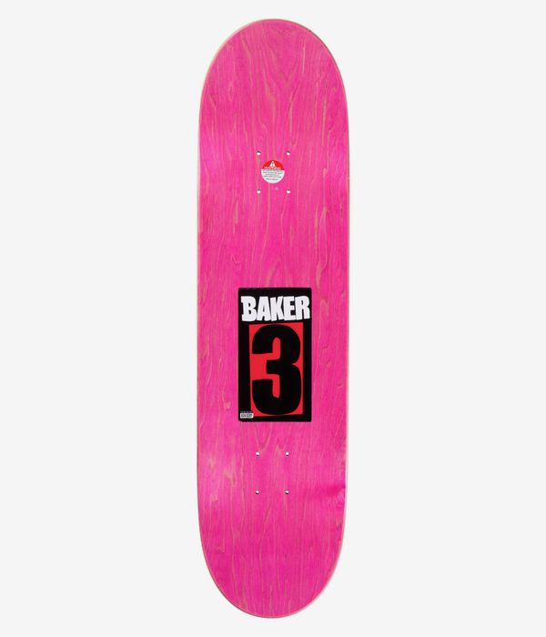 Baker Baker 3 8.25" Skateboard Deck (black white)