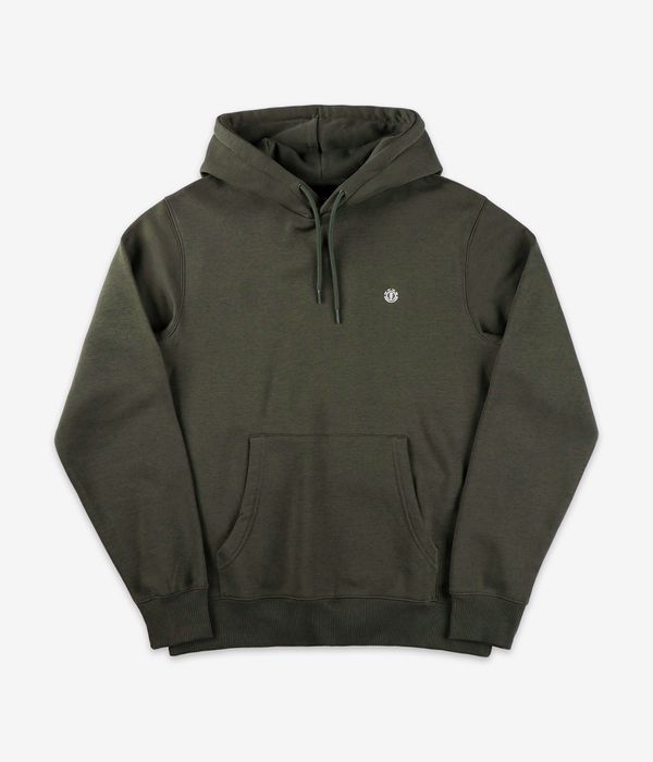 Element Icon Embroidery Hoodie (forest night)