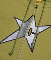 Carpet Company C-Star Zip-Sweatshirt avec capuchon (green)