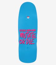Heroin Skateboards Dead Dave Mutate Or Die 10.1" Skateboard Deck (blue)