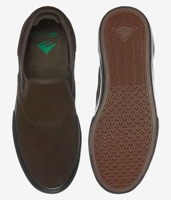 Emerica Wino G6 Slip-On Shoes (brown black)