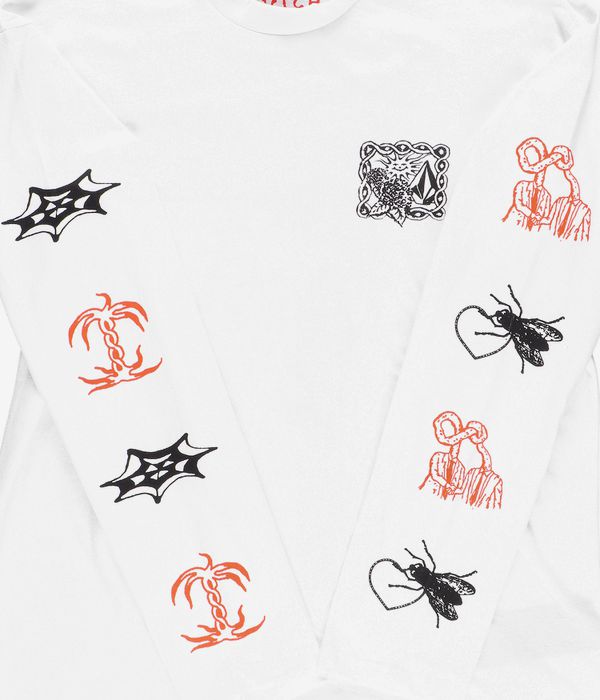 Volcom Featured Artist Keutchi Longues Manches (white)