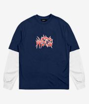 Wasted Paris Giant Monster Longsleeve (night blue off white)