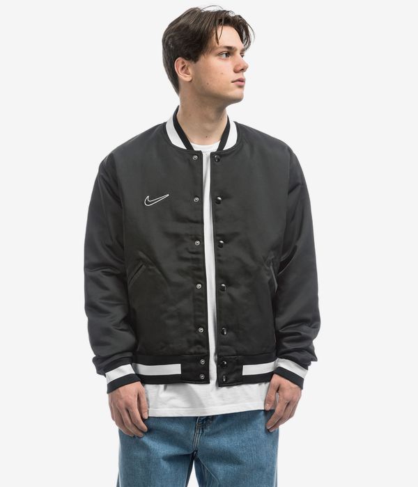 Shop Nike SB x MLB Varsity Jacket (black) online | skatedeluxe