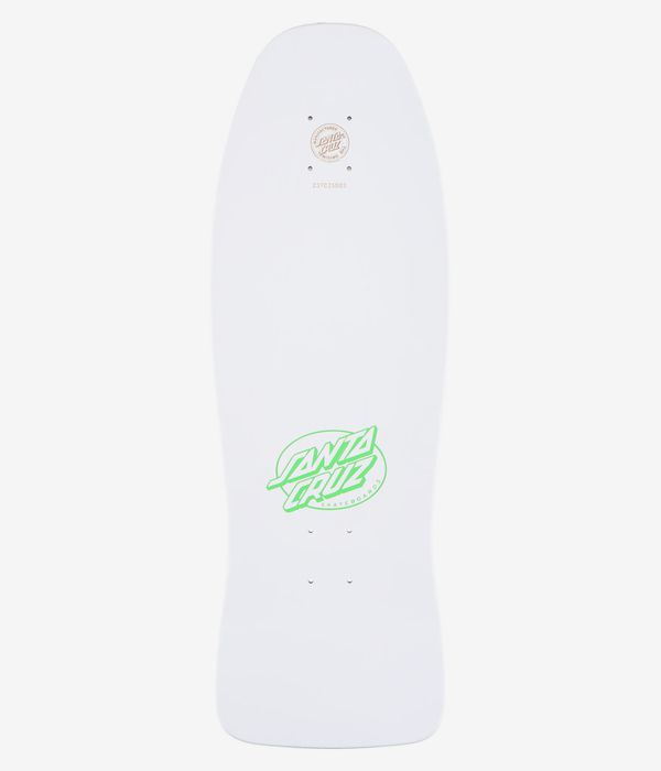 Santa Cruz Kendall End Of The World 10" Tabla de skate (white)