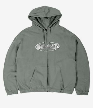 Wasted Paris Yard Boxy Zip-Hoodie (loden green)