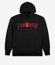Thrasher x Spitfire Big Head Outline Hoodie (black)