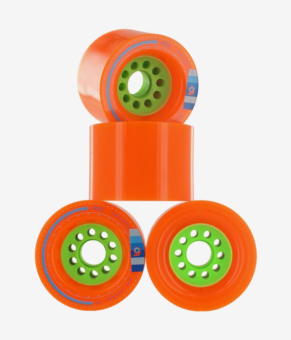 Orangatang Kegel Ruedas (orange) 80 mm 80A Pack de 4