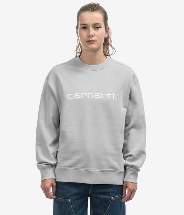 Carhartt WIP W' Basic Sweatshirt women (basalt white)