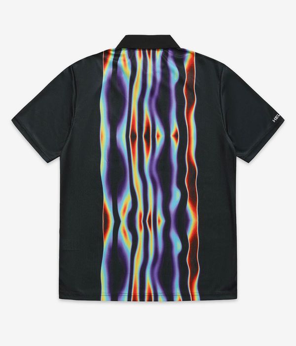 Hélas Temperature Football Jersey Polo-Shirt (black)