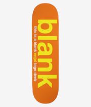 Enjoi Blank 8.5" Planche de skateboard (orange)