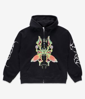 rave Ivy Zip-Hoodie (black)