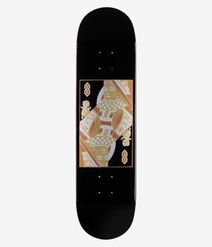 skatedeluxe Cards Twin Tail 8" Skateboard Deck (black)