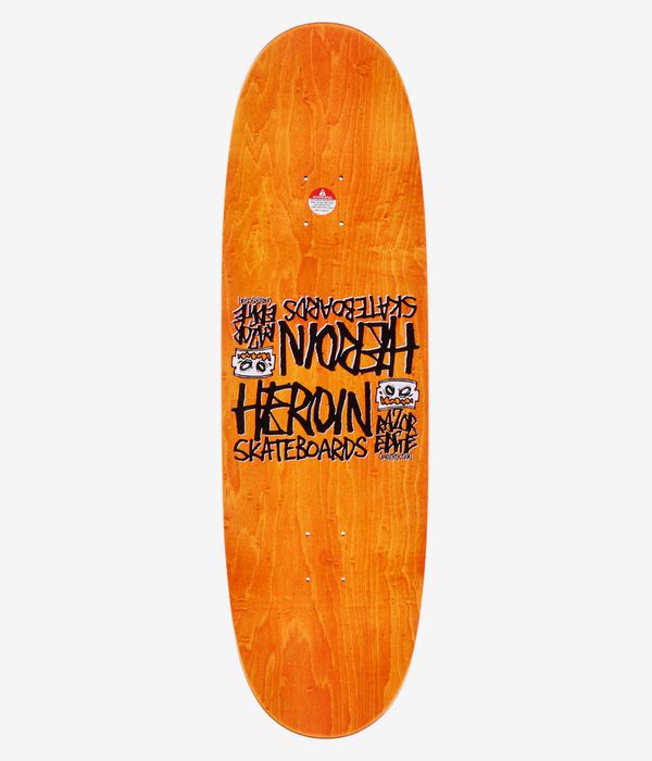 Heroin Skateboards Shellbound 9.5" Deska do deskorolki (multi)